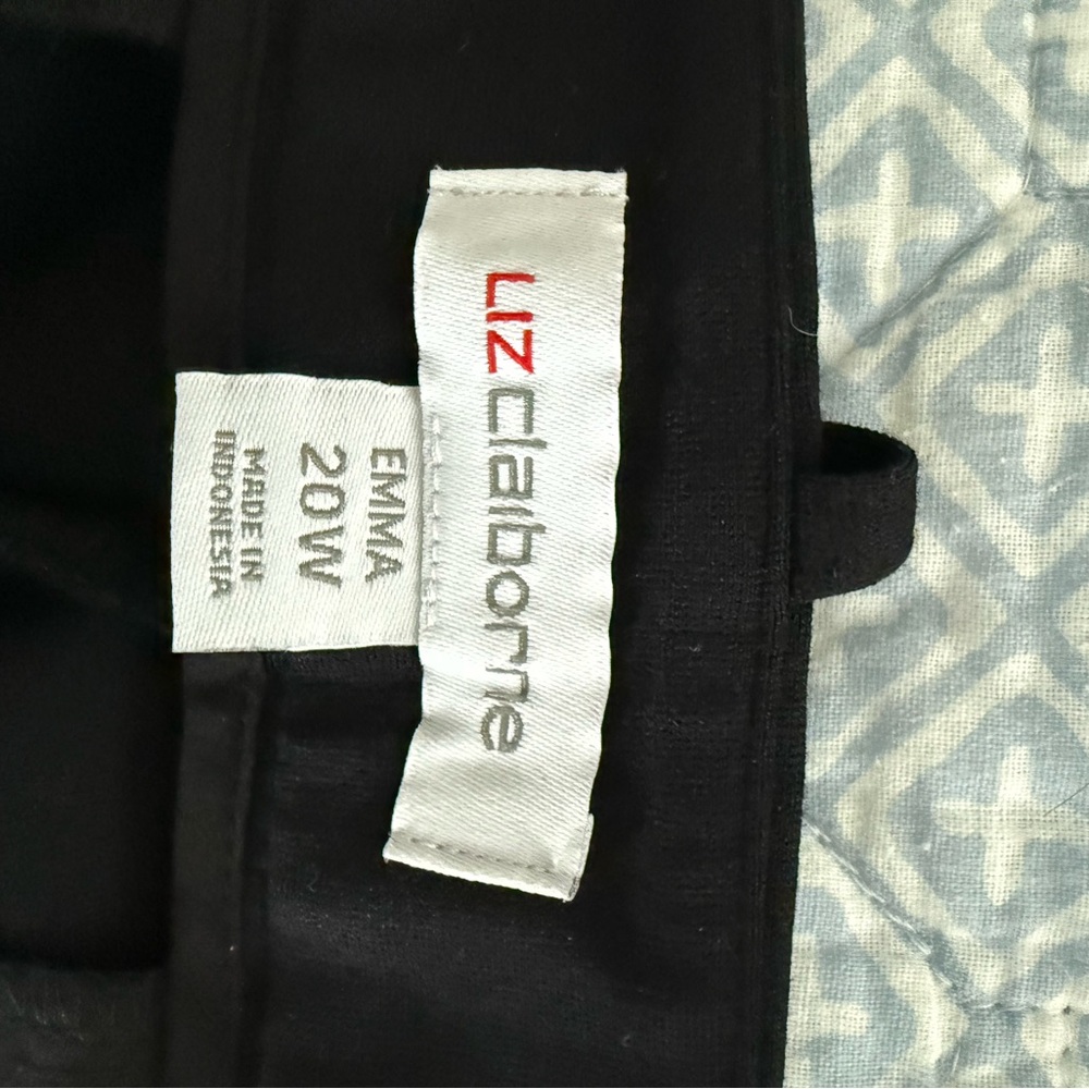 Liz Claiborne Elegant Black Trousers